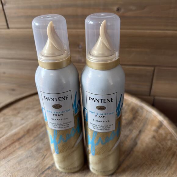 (2) Pantene Pro V Dry Shampoo Refresh Foam Cleansing 5.9oz - Picture 3 of 6